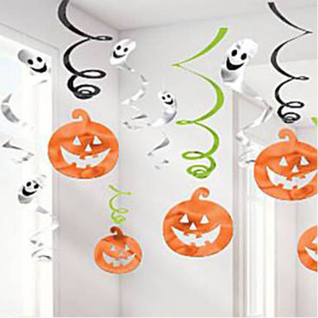 Amscan Halloween Swirls Spiraler 12 Stk