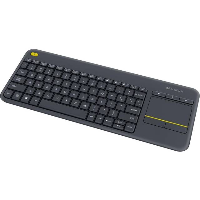 Logitech K400 Plus Wireless Touch (Nordic) Black