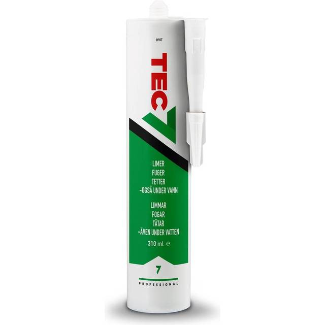 Tec7 Limer Fuger Forsegler White 310ml 1st