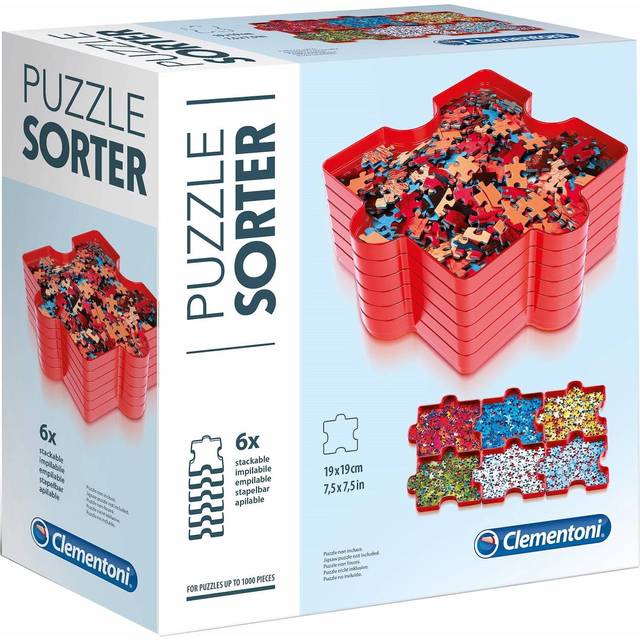Clementoni 37040 Puslespillsorterer 6 Deler