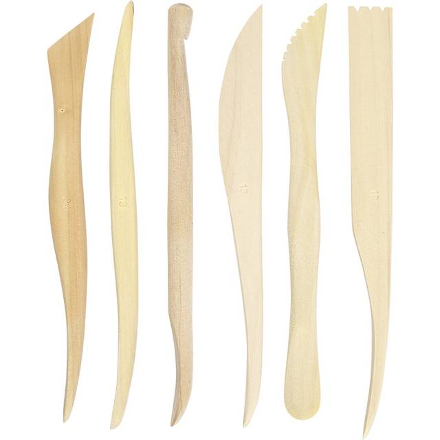 Creativ Company Modellerpinne 15 cm 6 Stk