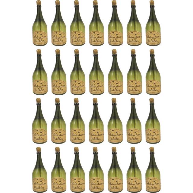 Hisab Joker Såpebobler Champagneflaske Grønn 24-Pakning