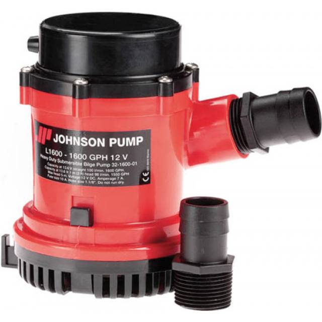 Johnson Pump Länspump L1600 12V 98 L MIN 100 L MIN