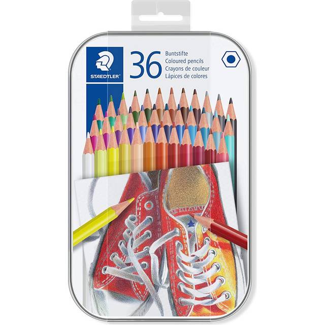 Staedtler Fargeblyanter 36 Stk Coloured Pencil Hexagonal