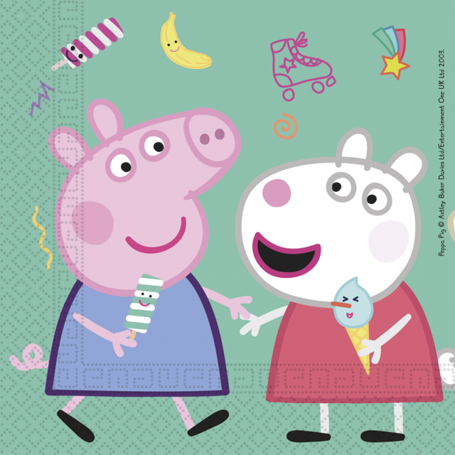 Globosnordic Paper Napkins Peppa Pig 20 pack