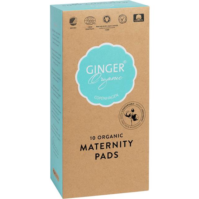 Ginger Organic Maternity Pads 10 pack