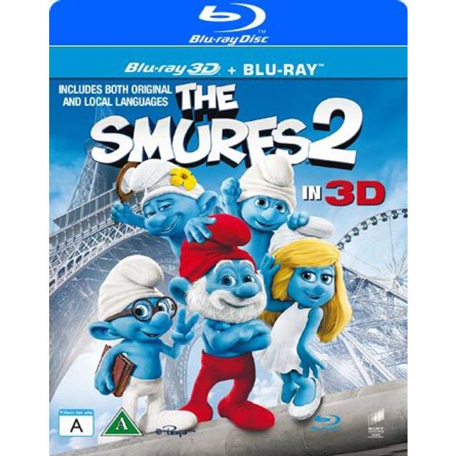 The Smurfs 2 Smølferne 2 3D Blu-Ray
